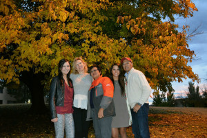 Orin's Family during Thanksgiving Break at New Mexico State University.