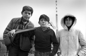 3 Boys on the Leevee, Juárez, 01/01/2000